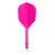 Fluturas si tija darts L-Style Bartflight 260 roz neon, fluturas L3 si tija medie