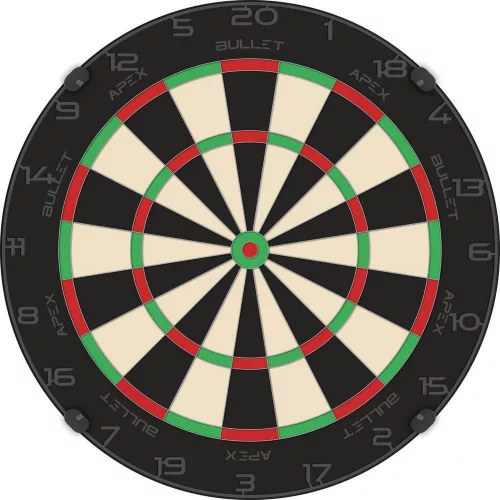 Tinta darts Bullet Apex Black Edition sisal, calitate competitionala, sarma ascutita
