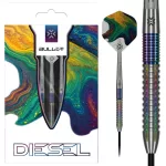 Set sageti darts steel Bullet Diesel V2 25g, 85% wolfram