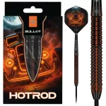 Set sageti darts steel Bullet Hotrod 24g, 97.5% wolfram