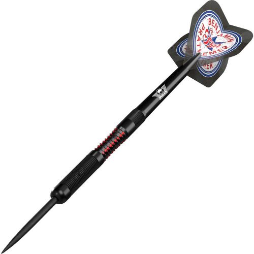 Set sageti darts steel Bull's Benjamin Pratnemer, 20g, 90% tungsten