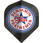 Set sageti darts steel Bull's Benjamin Pratnemer, 20g, 90% tungsten