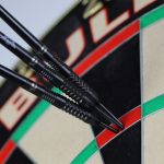 Set darts Bull's Caliber Black 24g, 90% tungsten