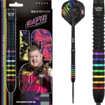 Set sageti darts steel Bull's Ricky Evans 25g, 95% wolfram