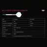   Set sageti darts steel Bull's Ricky Evans 25g, 95% wolfram