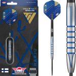 Set sageti darts steel Bull's Teemu Harju 21g, 90% wolfram