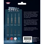 Pachet sageti darts steel Bull's Bundle of Steel, 4 seturi