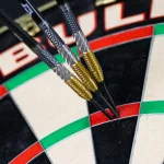 Set sageti darts steel Bull's CP Diek van Duijvenbode, 23g 95% wolfram