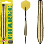 Set sageti darts steel Bull's Charge galben, 24g brass