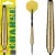 Set sageti darts steel Bull's Charge galben, 24g brass