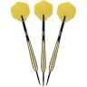 Set sageti darts steel Bull's Charge galben, 24g brass