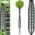 Set sageti darts steel Bull's Charge verde, 22g brass