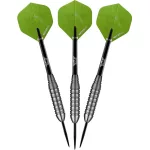 Set sageti darts steel Bull's Charge verde, 22g brass