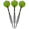 Set sageti darts steel Bull's Charge verde, 22g brass
