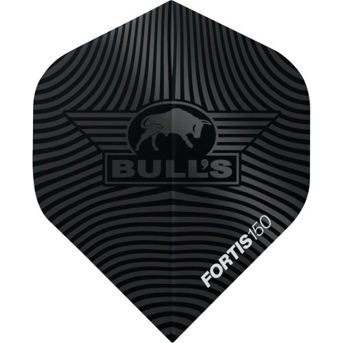 Fluturasi darts Bull's Fortis standard, gros, negru