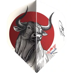 Fluturas darts Bull's Design 100 Rising Bull, No2
