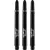 Tije Darts Bull's Nylon, plastic, Negru, lung, 48mm-es
