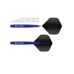 Tija darts Bull's Aviation, aluminiu, albastru,intermediate, 37mm