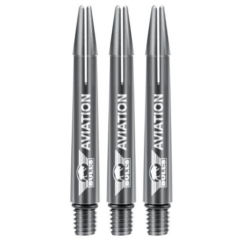 Tija darts medie Bull's Aviation aluminiu, gri