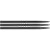 Varf Darts din otel Bull's NL Ringed grip, Negru 45mm