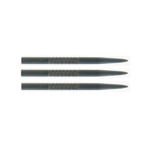 Varf Darts din Otel Bull's Knurled, 35mm, Negru