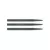 Varf Darts din Otel Bull's Knurled, 35mm, Negru