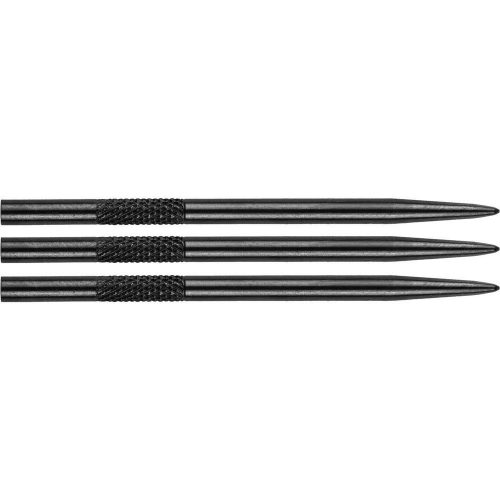 Varf Darts din Otel Bull's Knurled, 45mm, Negru