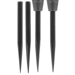 Varf darts metalic Bull's NL Triangular, negru 32 mm