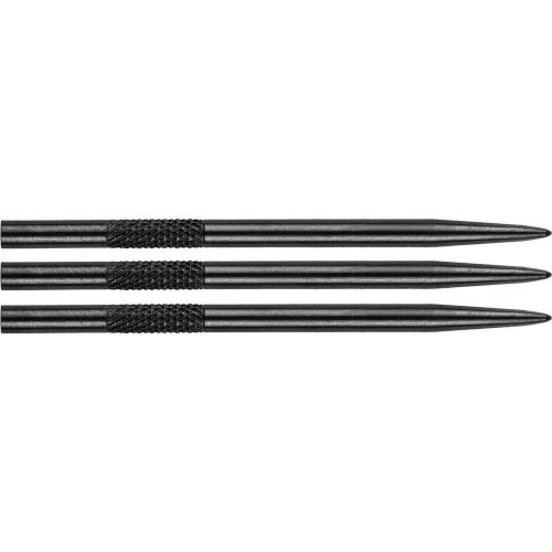 Varf Darts din Otel Bull's Knurled, 45mm, Negru