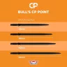 Varf darts Bull's CP, normal negru 36mm