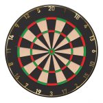 Inel cu numere pentru tinta darts auriu,argintiu si alb-3 buc/ set