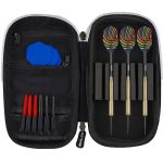 Husa darts Bull's Wings negru, mare, pentru un set