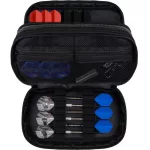 Husa darts Bull's Carbon Wallet, pentru doua seturi de sageti