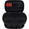   Husa darts Bull's Carbon Wallet, pentru doua seturi de sageti