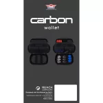 Husa darts Bull's Carbon Wallet, pentru doua seturi de sageti
