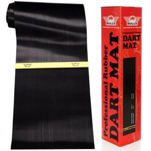 Covor darts cauciuc Bulls Rubber Oche 300×60cm, negru