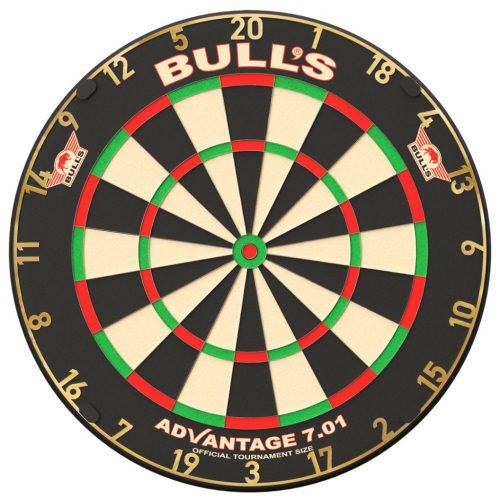 Tinta de darts Bull's Advantage 7.01, cu sarma ascutita, calitate competitionala, din sisal