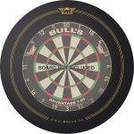 Protectie de perete Bull's pentru tinta de darts, Advantage negru-auriu