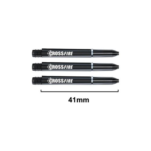 Tija darts medie Red Dragon Crossfire, fibra de carbon, 41 mm