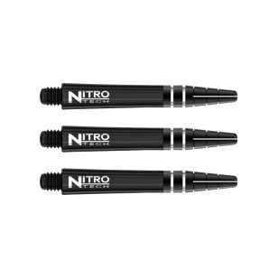 Tija darts Reddragon Nitrotech plastic negru, scurt, 36mm