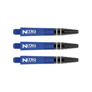 Tija darts Reddragon Nitrotech plastic albastru, scurt, 36mm