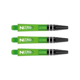 Tija darts Reddragon Nitrotech plastic verde, scurt, 36mm