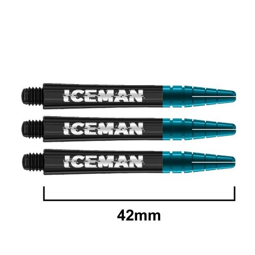 Tije Darts Reddragon Gerwyn Price Nitro Ionic plastic negru ,lungi, 42mm