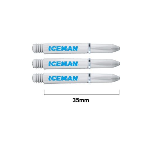 Tija Red Dragon Gerwyn Price  Iceman Signature VRX plastic, alb, scurt,  36 mm