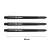 Tija Red Dragon Joust XL plastic, negru, extra lung, 65 mm