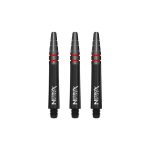 Tija Darts Red Dragon Nitro Xfire plastic, top metalic, negru, scurt 36mm