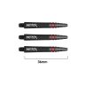 Tija Darts Red Dragon Nitro Xfire plastic, top metalic, negru, scurt 36mm