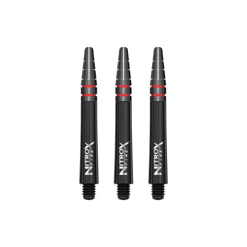 Tija Darts Red Dragon Nitro XFire plastic, top metalic, mediu 39mm