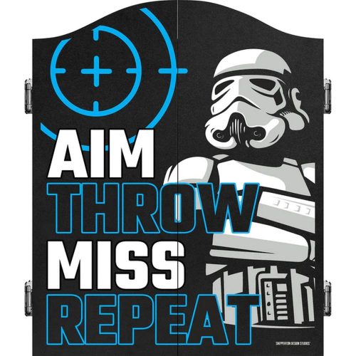 Cabinet darts Star Wars Original Stormtrooper Aim, Throw, Miss, Repeat (in limita stocului)