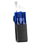 Husa darts Harrows Vault, negru-albastru